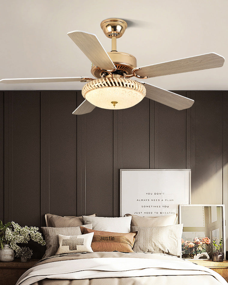 WOMO Victorian Ceiling Fan Lamp-WM5030