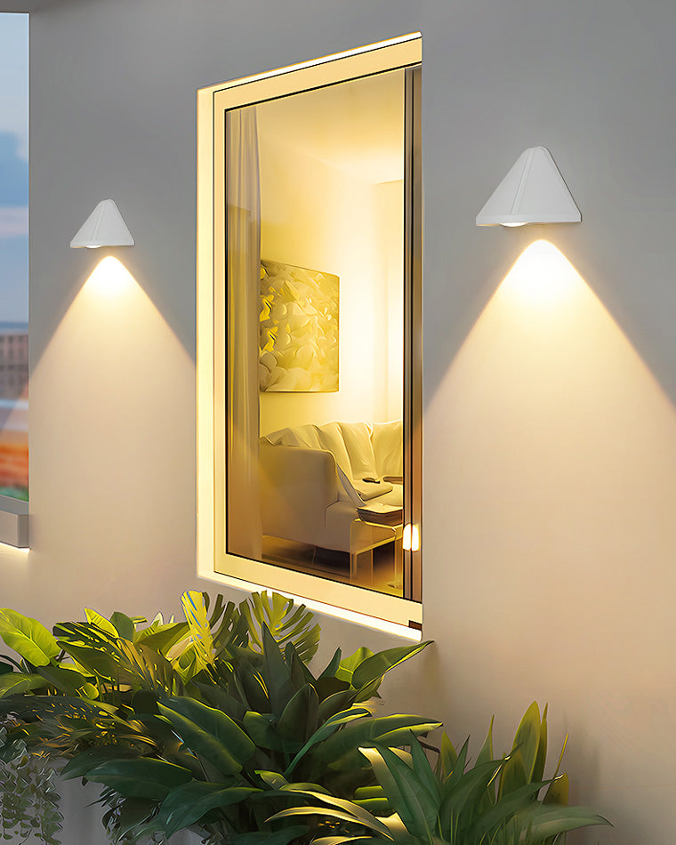 WOMO Cone Outdoor Wall Light-WM9141