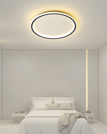 WOMO Flat Disc Flush Mount Ceiling Light-WM1122