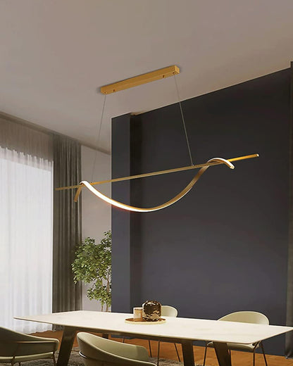 WOMO Spiral Linear Pendant Light-WM2768