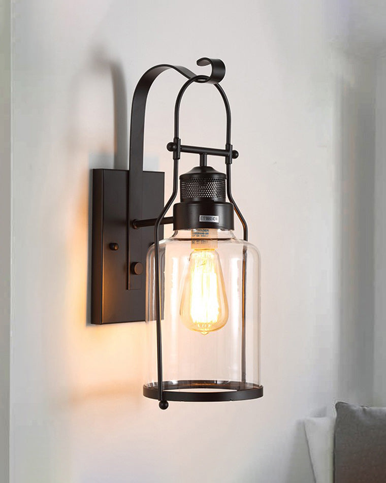 WOMO Vintage Outdoor Wall Lantern-WM9211