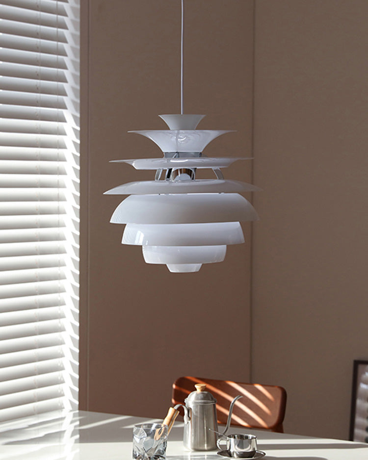 WOMO White Pinecone Pendant Light-WM2664