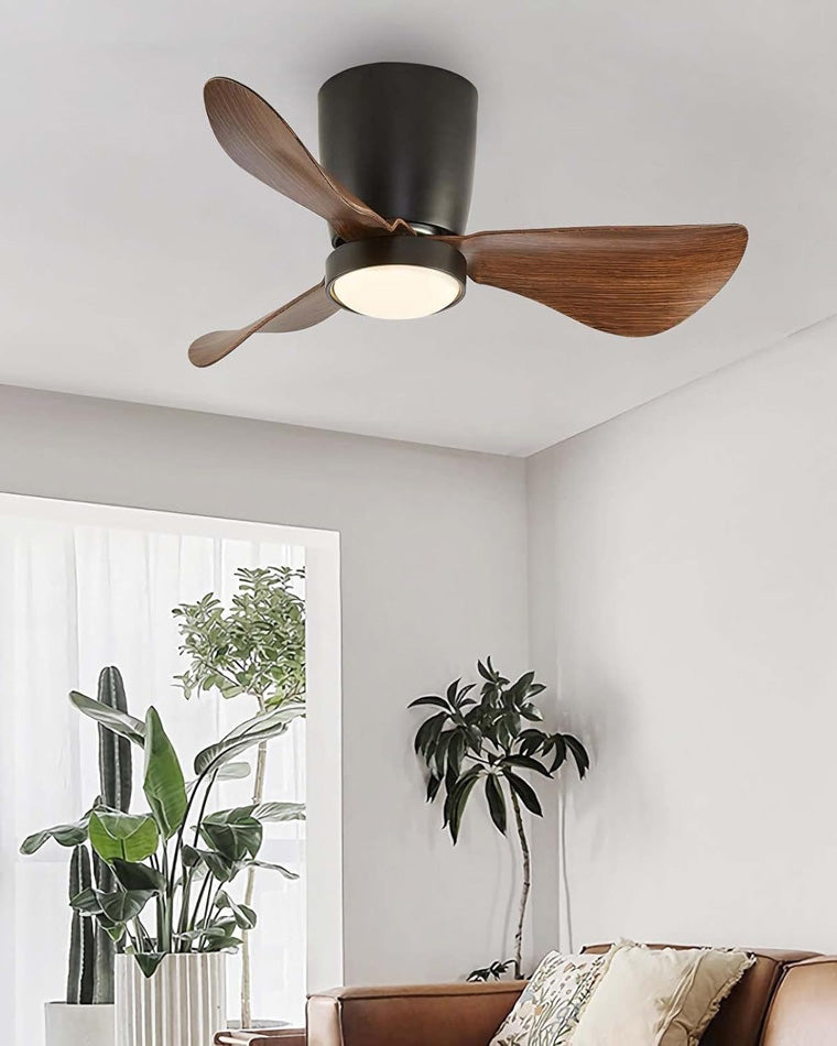 WOMO Low Profile Ceiling Fan Lamp-WM5056