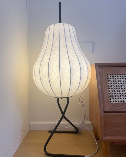 WOMO Pear Lantern Silk Floor Lamp-WM7126