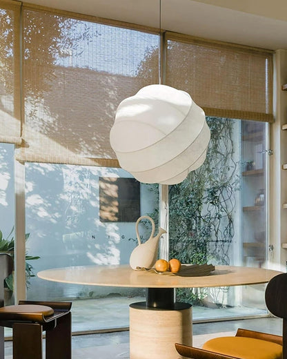 WOMO Globe Silk Pendant Light-WM2759