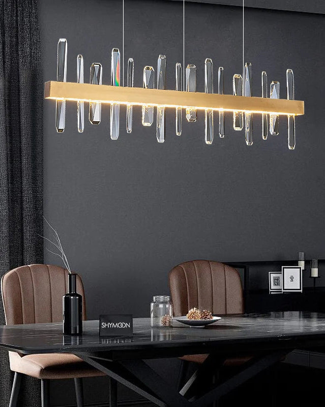 WOMO Linear Crystal Chandelier-WM2485b