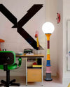 WOMO Colorful Globe Floor Lamp-WM7087 thumbnail