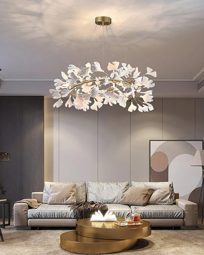 WOMO Gingko Spiral Chandelier-WM2416