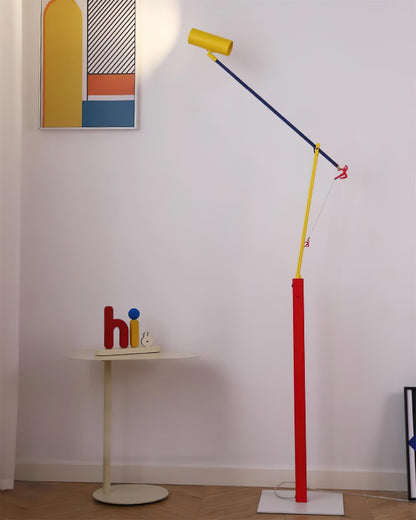 WOMO Multicolour Cantilever Floor Lamp-WM7103