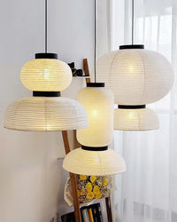 WOMO Lantern Silk Pendant Light-WM2472
