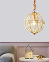 WOMO Cage Crystal Orb Chandelier-WM2595 thumbnail