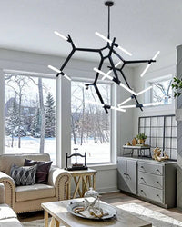 WOMO Adjustable Gold Branch Chandelier-WM2511