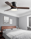 WOMO 3 Wood Blade Hugger Ceiling Fan Lamp-WM5120 thumbnail