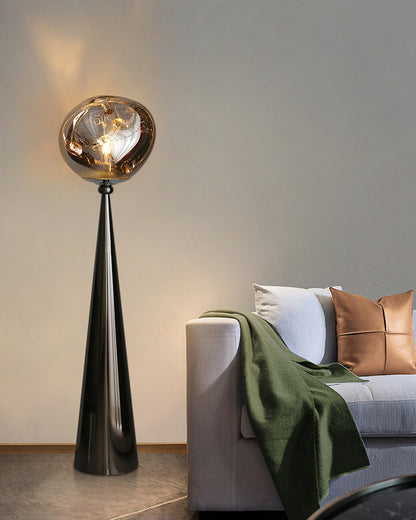 WOMO Lava Globe Floor Lamp-WM7085