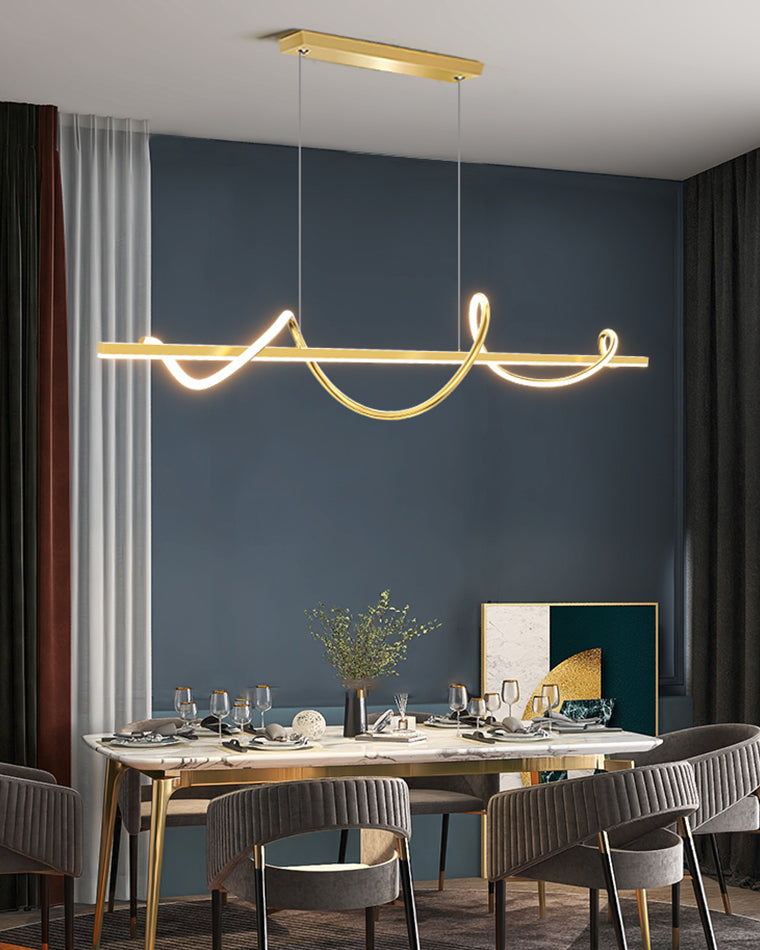 WOMO Spiral Linear Pendant Light-WM2763