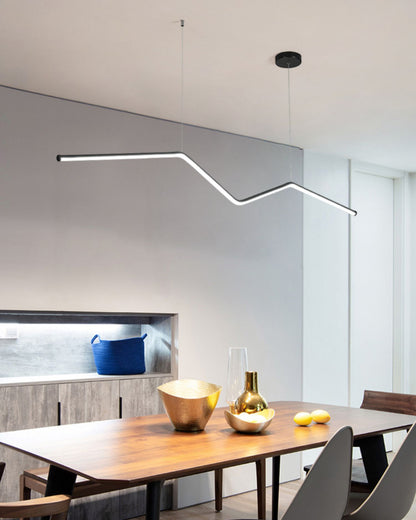 WOMO Zigzag Linear Pendant light-WM2638