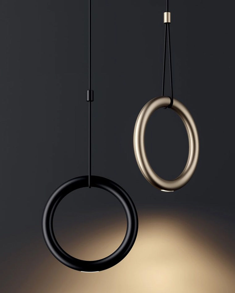 WOMO Metal Ring Pendant Light-WM2530