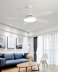 WOMO 5 Blade Ceiling Fan Lamp-WM5101