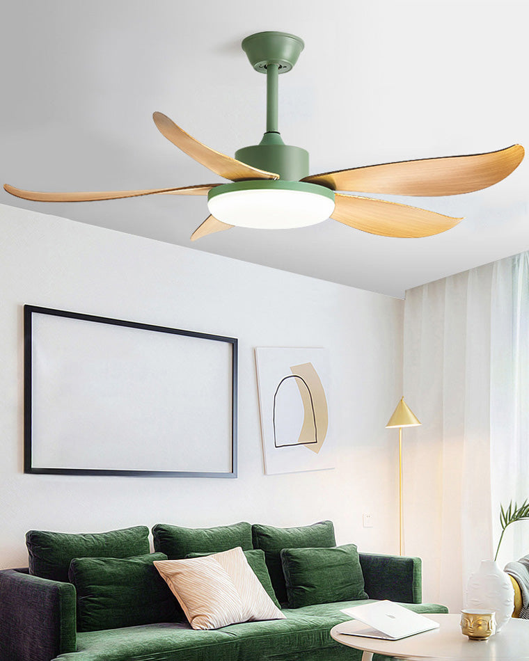 WOMO 5 blade Modern Ceiling Fan Lamp-WM5049