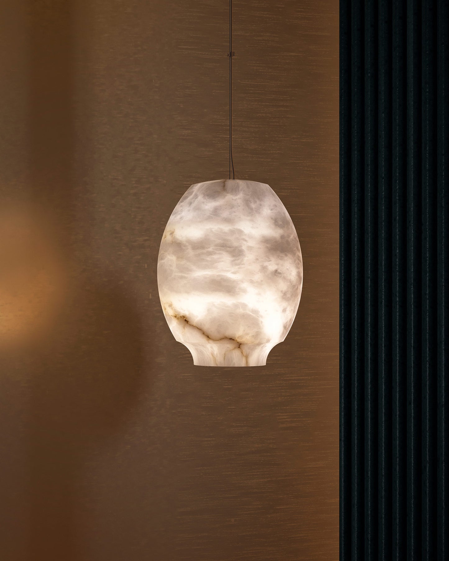 WOMO Camille Alabaster Pendant Light-WM2893