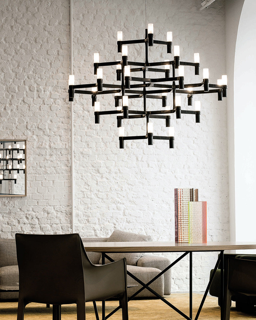 WOMO Modern Tiered Candlestick Chandelier-WM2554