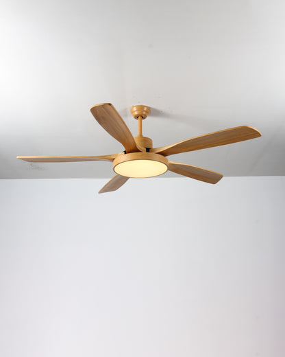 WOMO Scandi Reversible Ceiling Fan with Light-WM5002