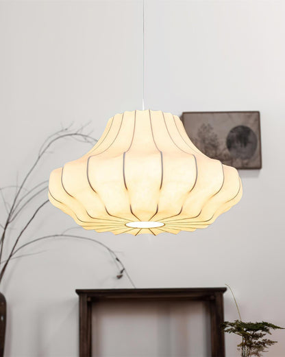 WOMO Japandi Silk Pendant Light-WM2947