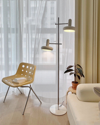 WOMO Adjustable 2 light Floor Lamp-WM7135