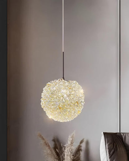 WOMO Small Crystal Sphere Pendant Light-WM2367