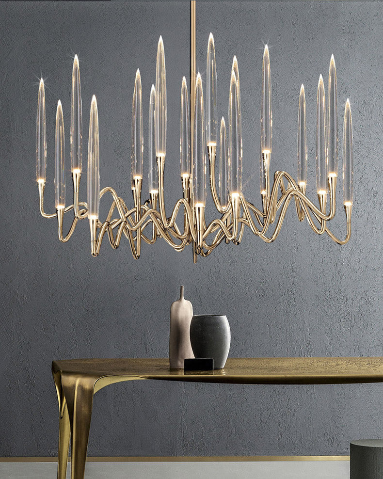 WOMO Crystal Candlestick Chandelier-WM2602