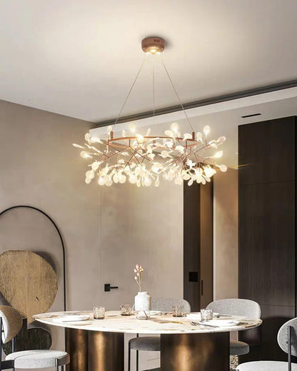 WOMO Heracleum/Firefly Round Chandelier-WM2435