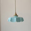 WOMO Retro Coloured/Pink Glass Pendant Light-WM2084 thumbnail