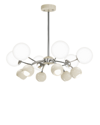 WOMO Space Age Glass Globe Chandelier-WM2290