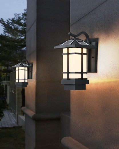 WOMO Solar Wall Lantern-WM9192