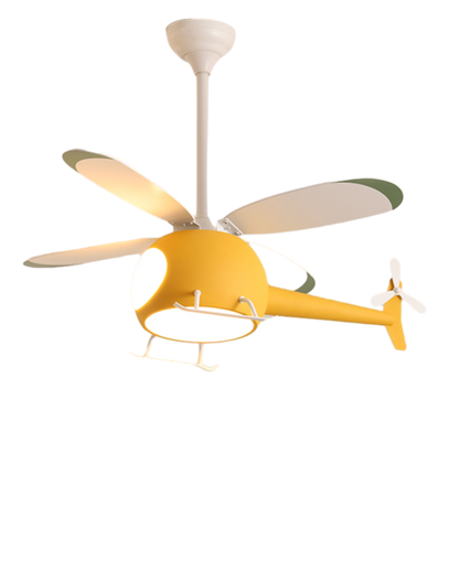 WOMO Airplane Children Ceiling Fan Lamp-WM5007