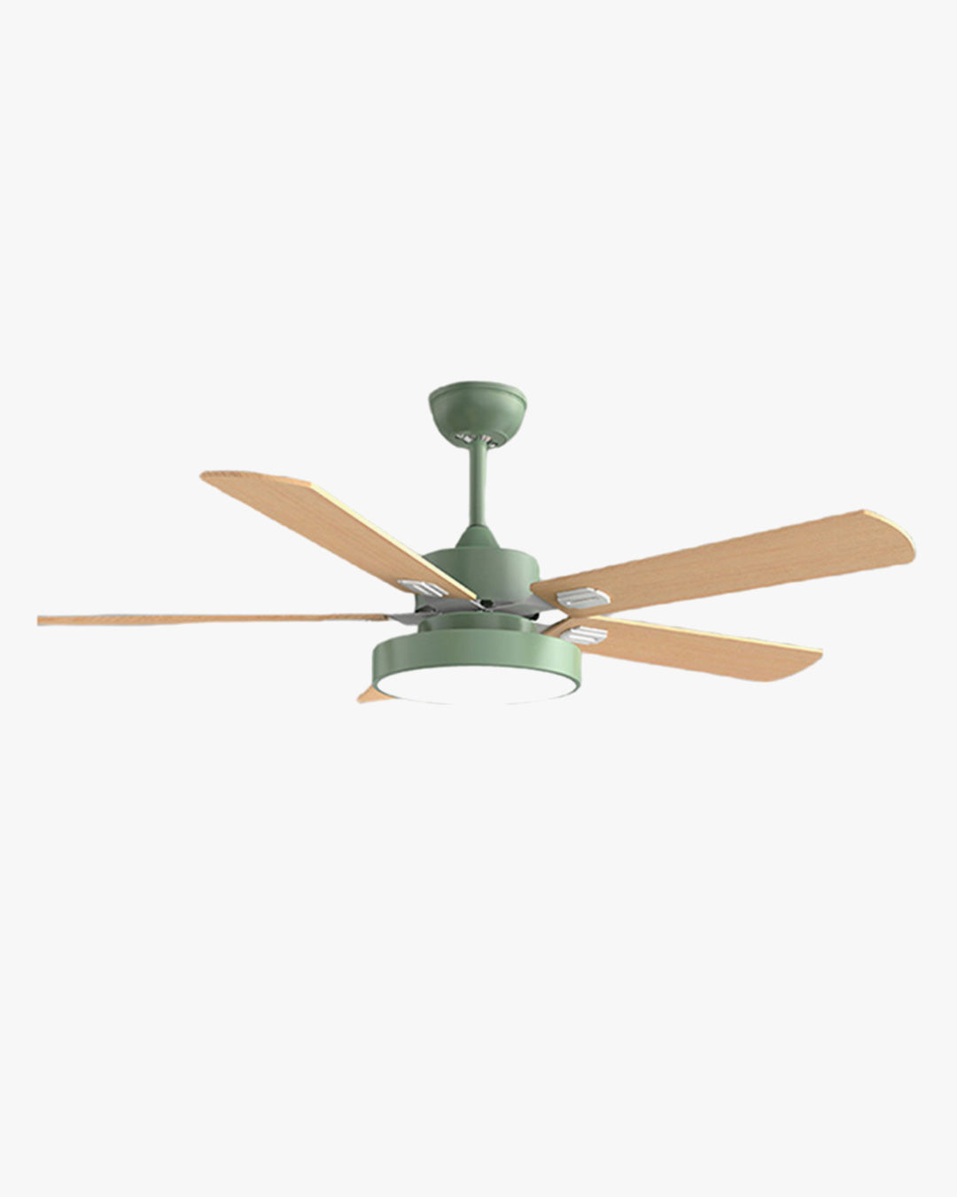 WOMO 5 Wood Blade Ceiling Fan Lamp-WM5054