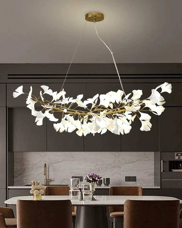 WOMO Ginkgo Linear Chandelier-WM2706