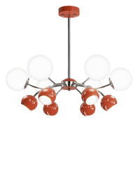 WOMO Space Age Glass Globe Chandelier-WM2290