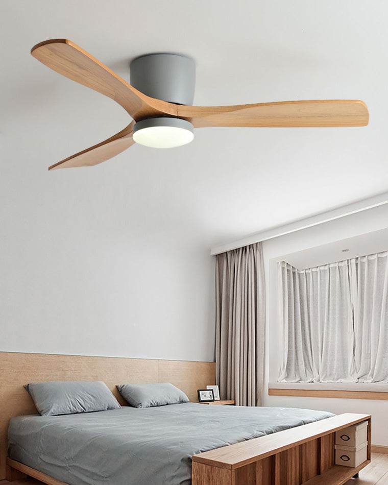 WOMO Large Low Profile Ceiling Fan Lamp-WM5052