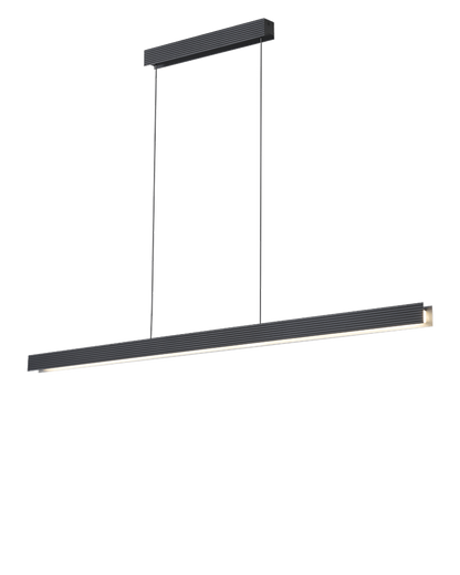 WOMO Contemporary Black Linear Led Pendant Light-WM2281