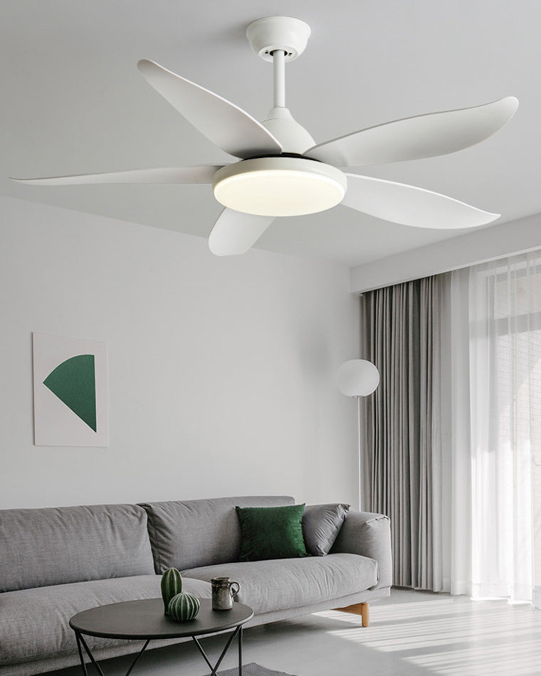 WOMO 5 Blade Contemporary Ceiling Fan Lamp-WM5061