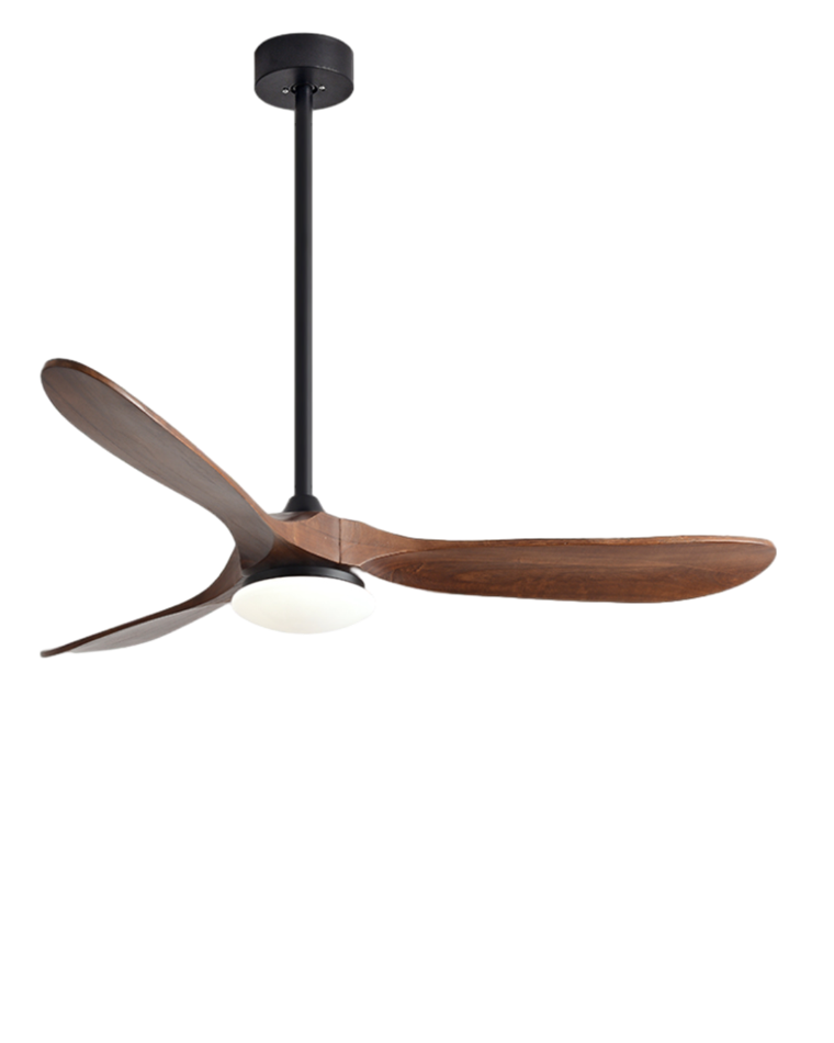 WOMO 52" Propeller Wood Ceiling Fan Lamp-WM5008