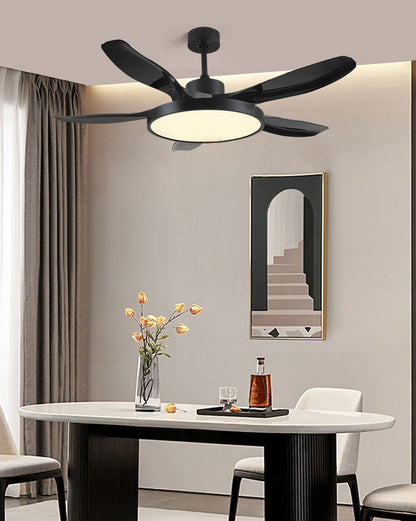 WOMO 5 Blade Large Ceiling Fan Lamp-WM5074