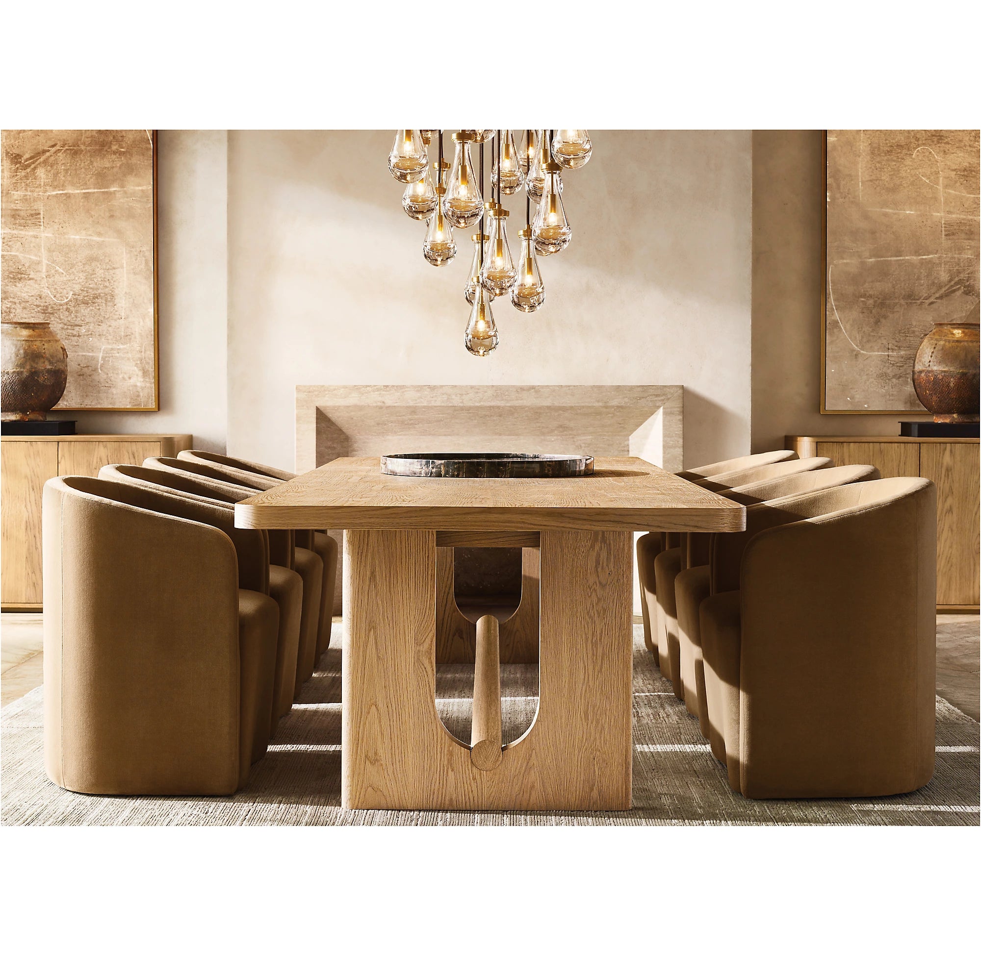 WOMO Raindrop Linear Chandelier – Ava