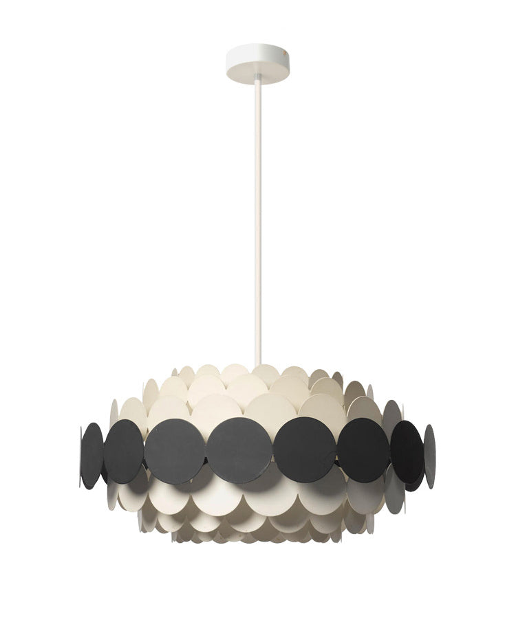 WOMO Scandi Scalloped Round Chandelier-WM2140