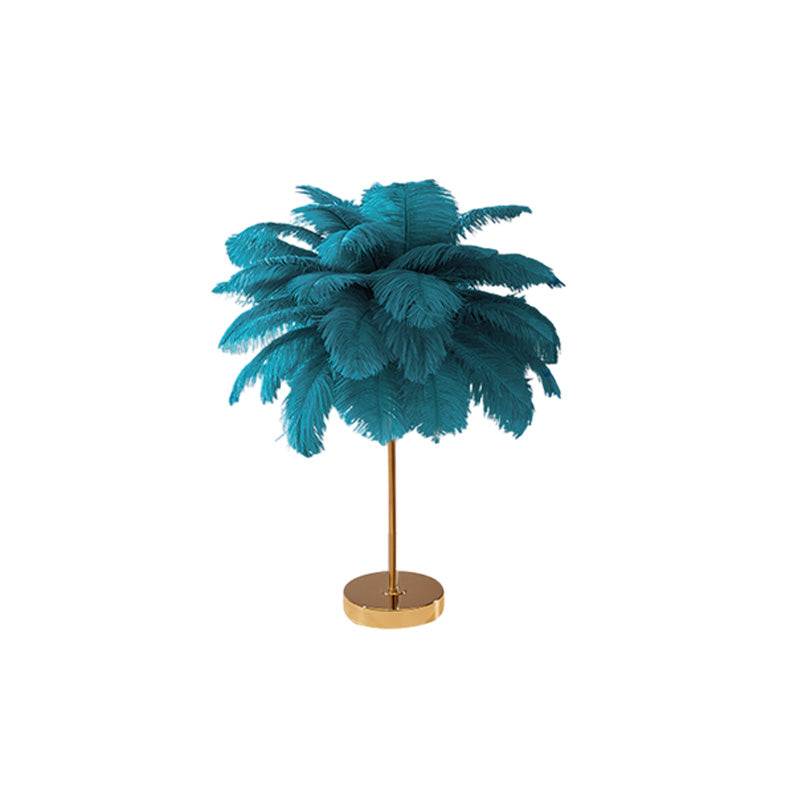 WOMO Tree Feather Table Lamp-WM8037