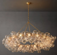 WOMO Glass Bubble Ring Chandelier - Talia