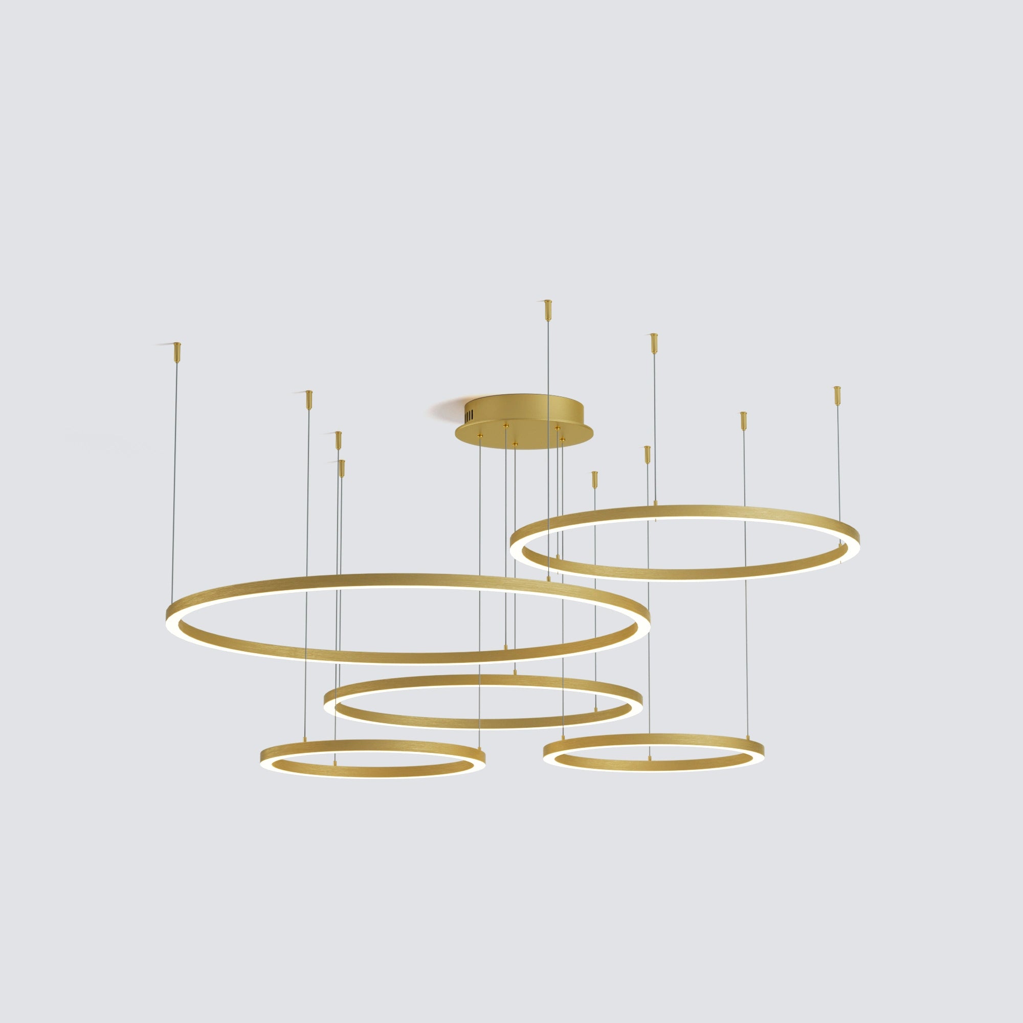 WOMO Multi LED Ring Chandelier-WM2003
