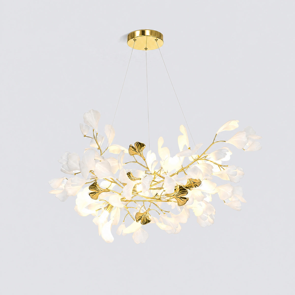 WOMO Gingko Branch Chandelier-WM2424