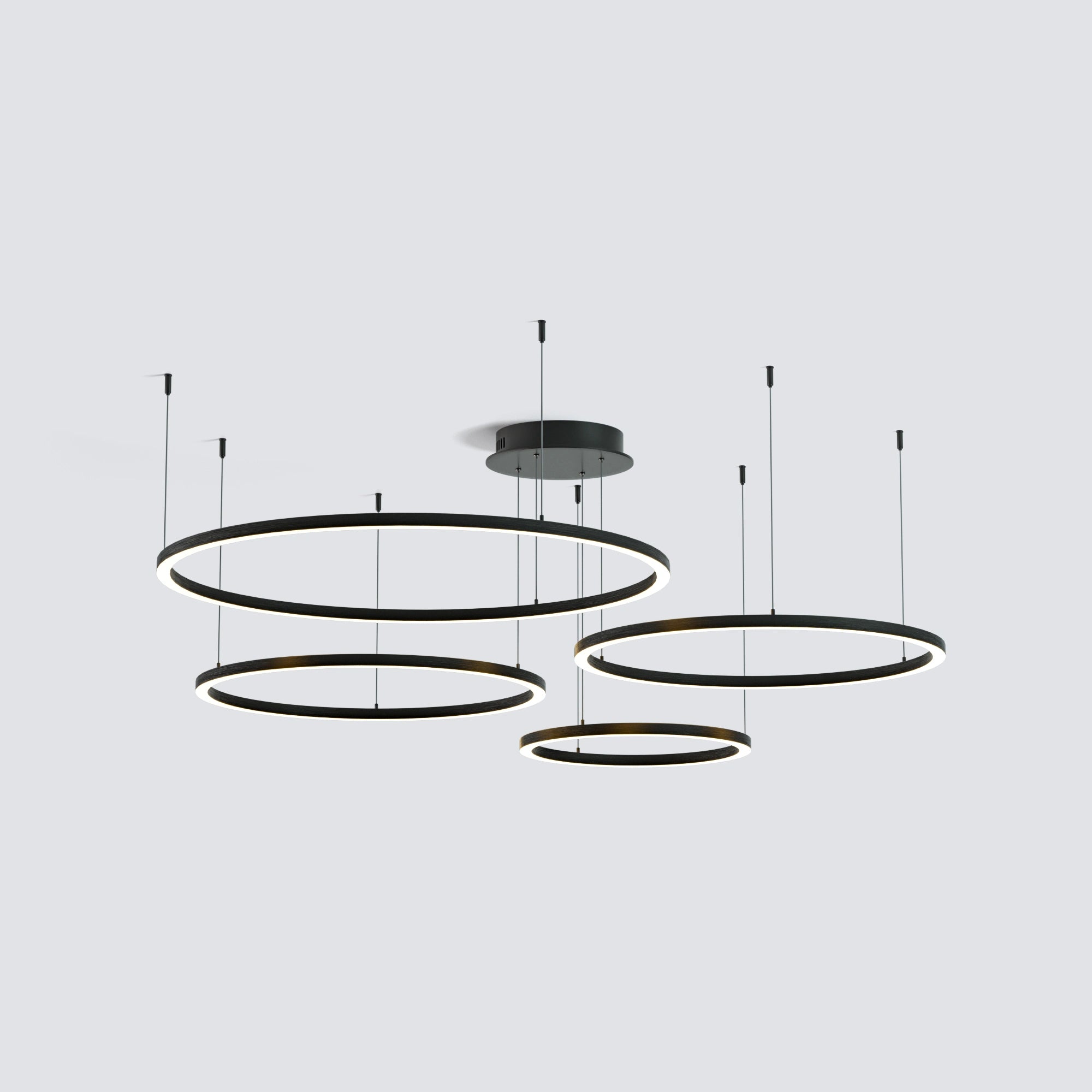 WOMO Multi LED Ring Chandelier-WM2003
